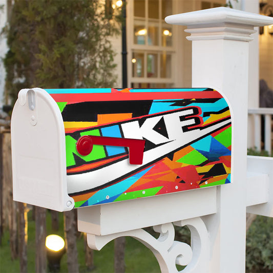 Just Do It Nike Full Color Magnetic Mailbox Cover 18" X 21" Outdoor Decor