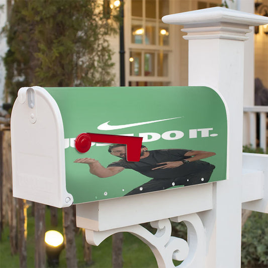 Just Do It Nusipon Magnetic Mailbox Cover 18" X 21" Outdoor Decor