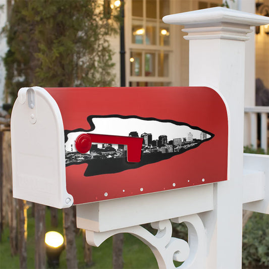 Kansas City Chiefs Emblem Magnetic Mailbox Cover 18" X 21" Outdoor Decor