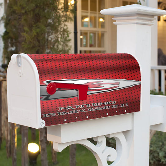 Kansas City Chiefs Nothing Is Impossible Magnetic Mailbox Cover 18" X 21" Outdoor Decor