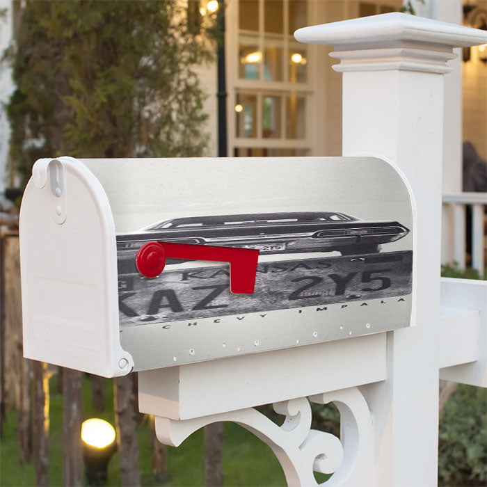 Kansas Supernatural Plate Magnetic Mailbox Cover 18" X 21" Outdoor Decor