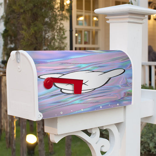 Kaws Hand Hollowgram Magnetic Mailbox Cover 18" X 21" Outdoor Decor