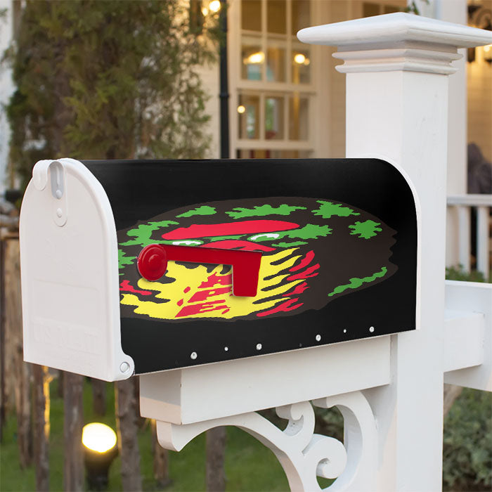 Kaws X Ape Magnetic Mailbox Cover 18" X 21" Outdoor Decor