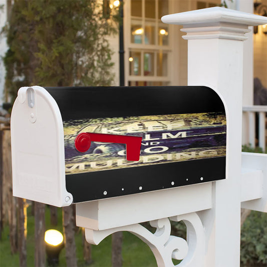Keep Calm Go Mudding Magnetic Mailbox Cover 18" X 21" Outdoor Decor