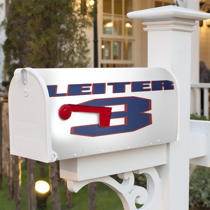 Ken Leiter National Hockey Magnetic Mailbox Cover 18" X 21" Outdoor Decor