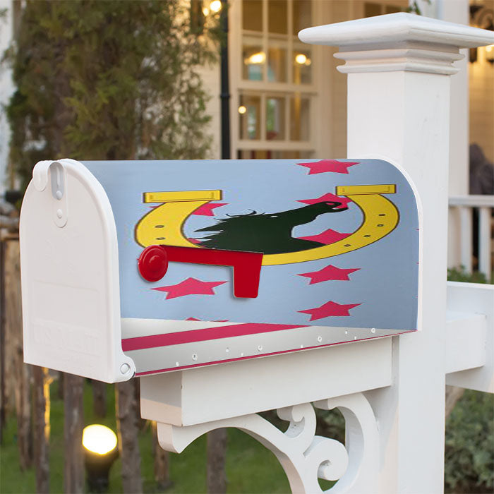 Kentucky'S Finest Jockey Magnetic Mailbox Cover 18" X 21" Outdoor Decor