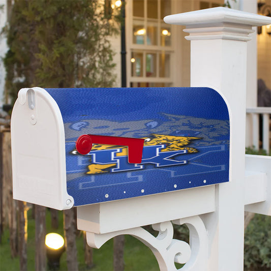 Kentucky Wildcats Nba Magnetic Mailbox Cover 18" X 21" Outdoor Decor