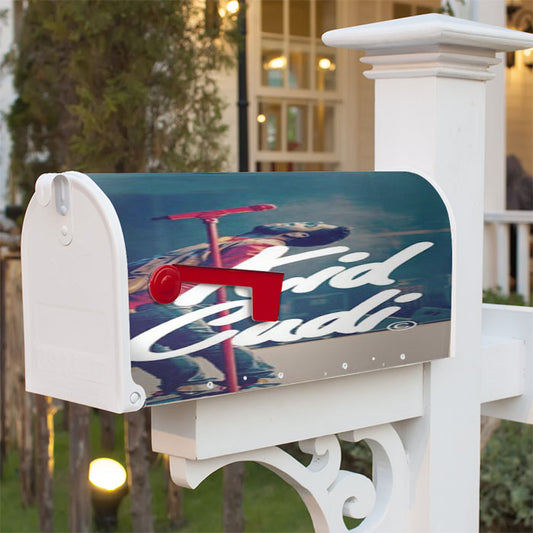 Kid Cudi Red Mike Magnetic Mailbox Cover 18" X 21" Outdoor Decor