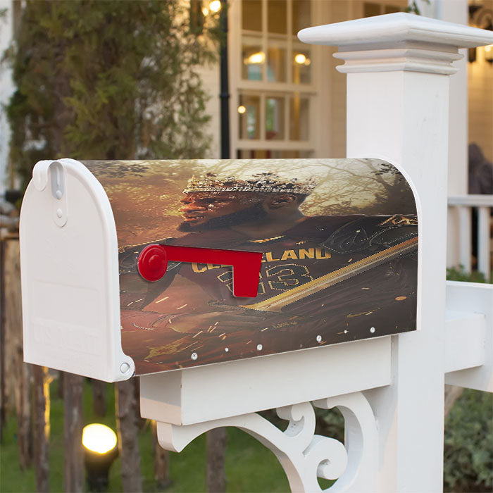 King Lebron James Magnetic Mailbox Cover 18" X 21" Outdoor Decor