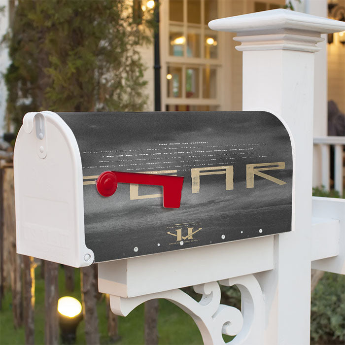 Kobe Bryant Fear Herovillain Magnetic Mailbox Cover 18" X 21" Outdoor Decor