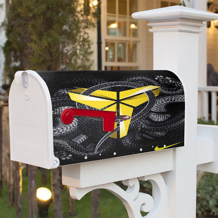 Kobe Bryant Nike Snake Logo Magnetic Mailbox Cover 18" X 21" Outdoor Decor