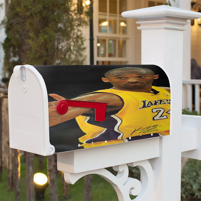 Kobe Bryant Nope Magnetic Mailbox Cover 18" X 21" Outdoor Decor