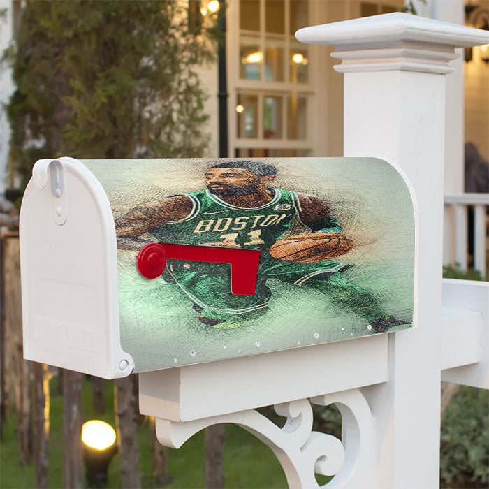 Kyrie Andrew Irving Artwork Magnetic Mailbox Cover 18" X 21" Outdoor Decor