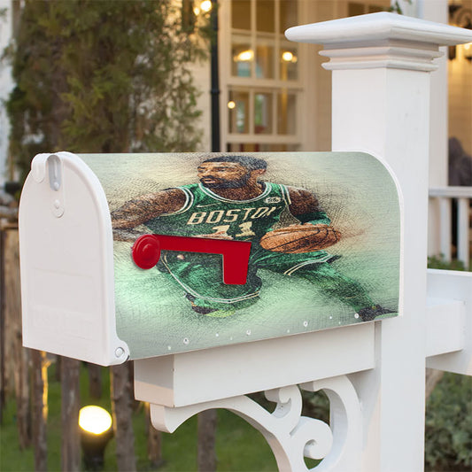 Kyrie Andrew Irving Artwork Magnetic Mailbox Cover 18" X 21" Outdoor Decor