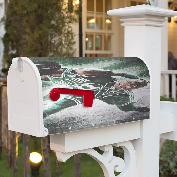 Kyrie Irving Boston Be Long To Me Magnetic Mailbox Cover 18" X 21" Outdoor Decor