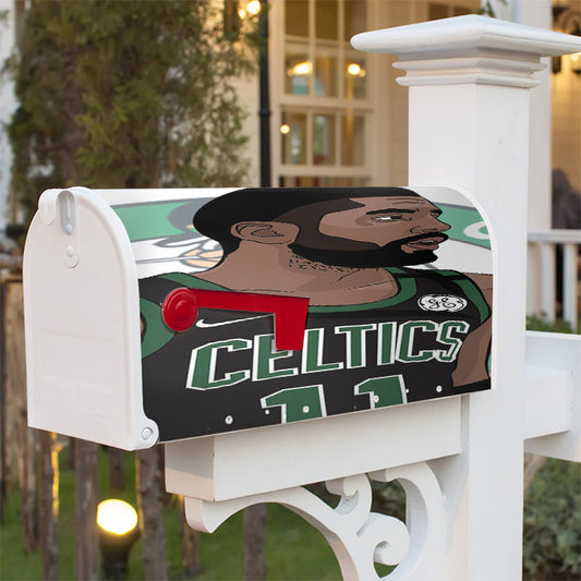 Kyrie Irving Illustration Magnetic Mailbox Cover 18" X 21" Outdoor Decor