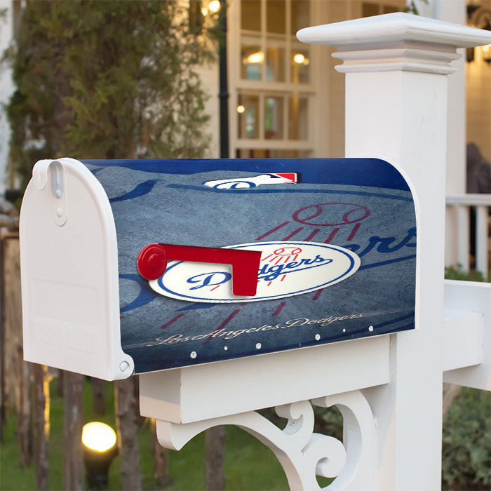 La Dodgers Mlb 2 Magnetic Mailbox Cover 18" X 21" Outdoor Decor