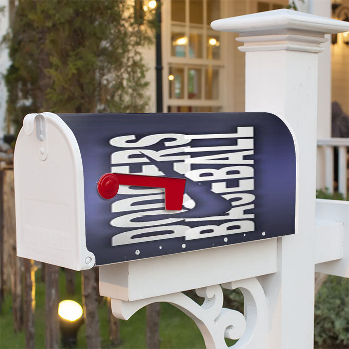 La Dodgers Nike Fade Magnetic Mailbox Cover 18" X 21" Outdoor Decor