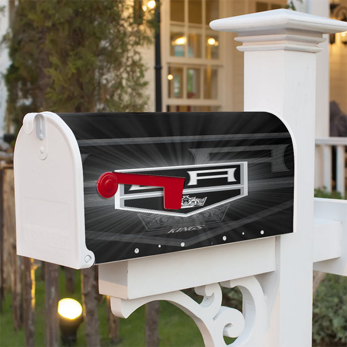 La Kings Los Angeles 2 Magnetic Mailbox Cover 18" X 21" Outdoor Decor