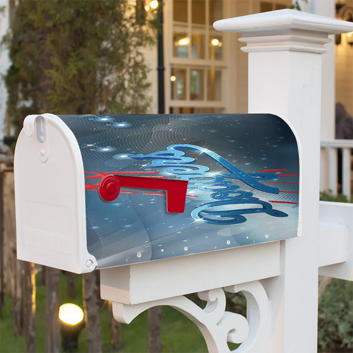La Los Angeles Dodgers Mlb Magnetic Mailbox Cover 18" X 21" Outdoor Decor