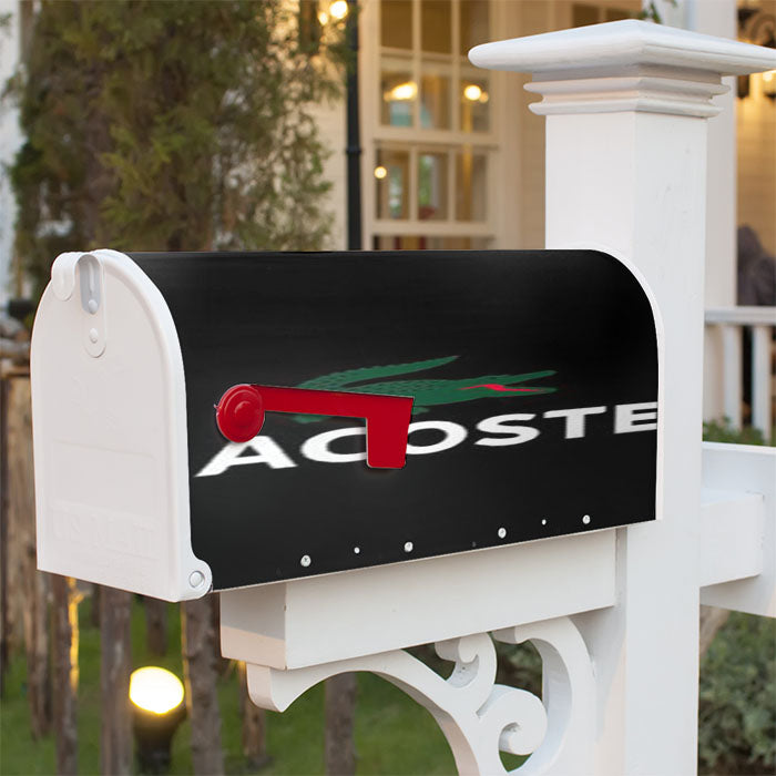Lacoste Logo Magnetic Mailbox Cover 18" X 21" Outdoor Decor