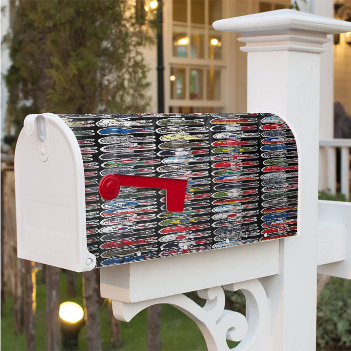 Lacoste World Flag Magnetic Mailbox Cover 18" X 21" Outdoor Decor