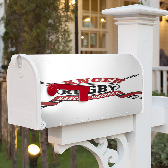 Lancer Rugby Logo Magnetic Mailbox Cover 18" X 21" Outdoor Decor