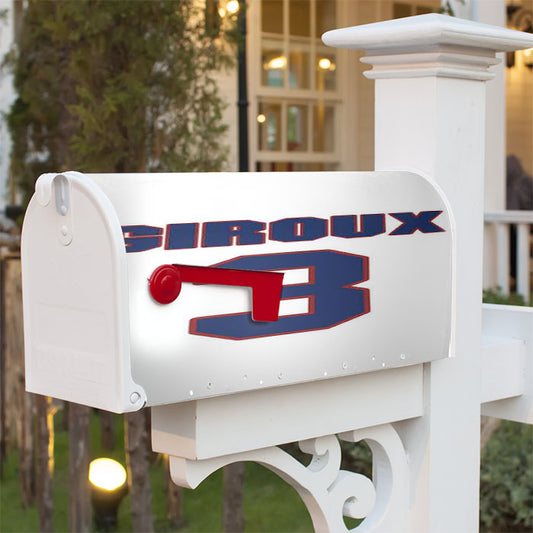Larry Giroux National Hockey Magnetic Mailbox Cover 18" X 21" Outdoor Decor