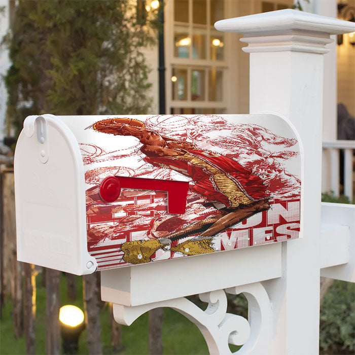Lebron James Art Magnetic Mailbox Cover 18" X 21" Outdoor Decor
