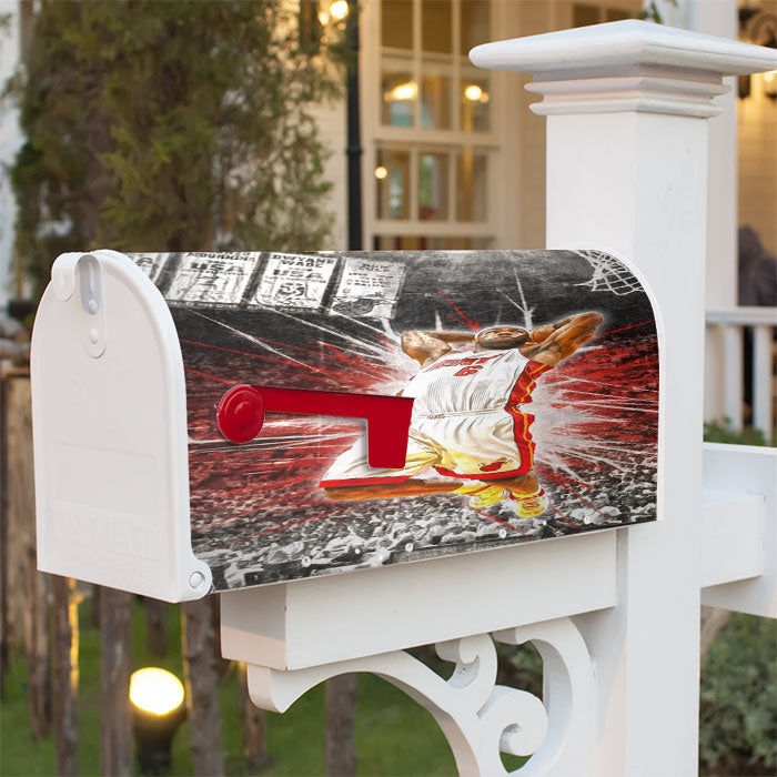 Lebron James Best Artwork Magnetic Mailbox Cover 18" X 21" Outdoor Decor
