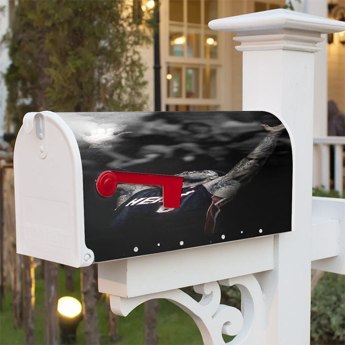 Lebron James Powder Toss Magnetic Mailbox Cover 18" X 21" Outdoor Decor