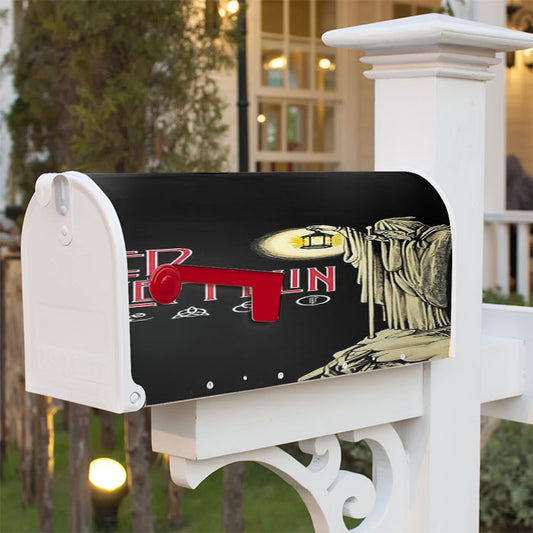Led Zeppelin The Darkness Logo Magnetic Mailbox Cover 18" X 21" Outdoor Decor