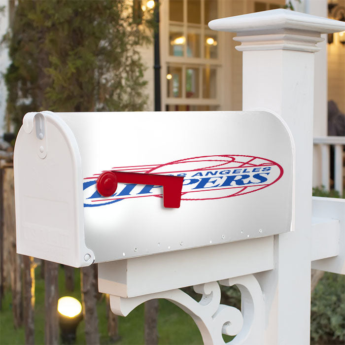 Los Angeles Clippers Magnetic Mailbox Cover 18" X 21" Outdoor Decor