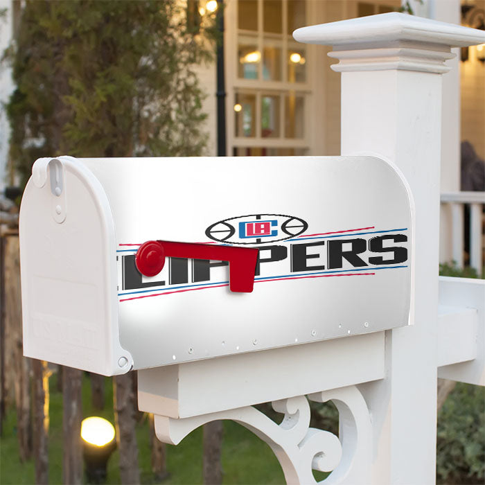 Los Angeles Clippers New Logo Magnetic Mailbox Cover 18" X 21" Outdoor Decor