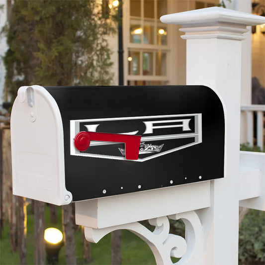 Los Angeles Kings Nhl Logo Magnetic Mailbox Cover 18" X 21" Outdoor Decor