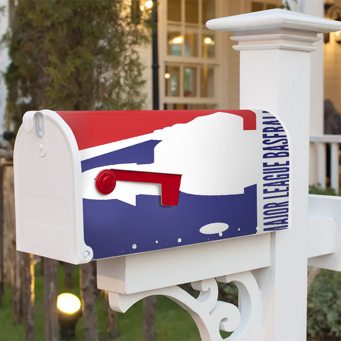 Major League Baseball 2 Magnetic Mailbox Cover 18" X 21" Outdoor Decor