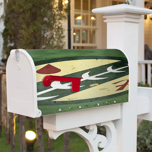 Mandalorian Magnetic Mailbox Cover 18" X 21" Outdoor Decor