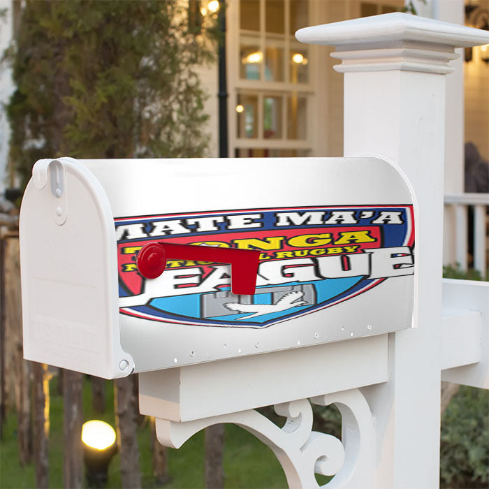 Mate Ma'A League Logo Magnetic Mailbox Cover 18" X 21" Outdoor Decor