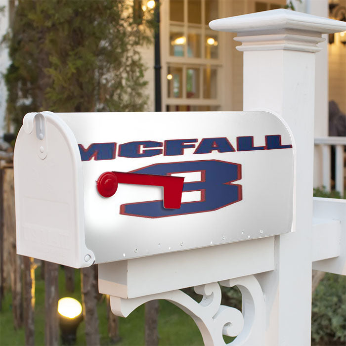 Mcfall National Hockey Magnetic Mailbox Cover 18" X 21" Outdoor Decor