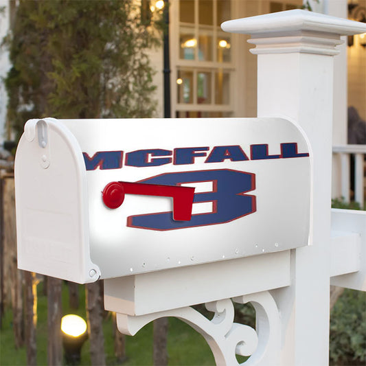 Mcfall National Hockey Magnetic Mailbox Cover 18" X 21" Outdoor Decor