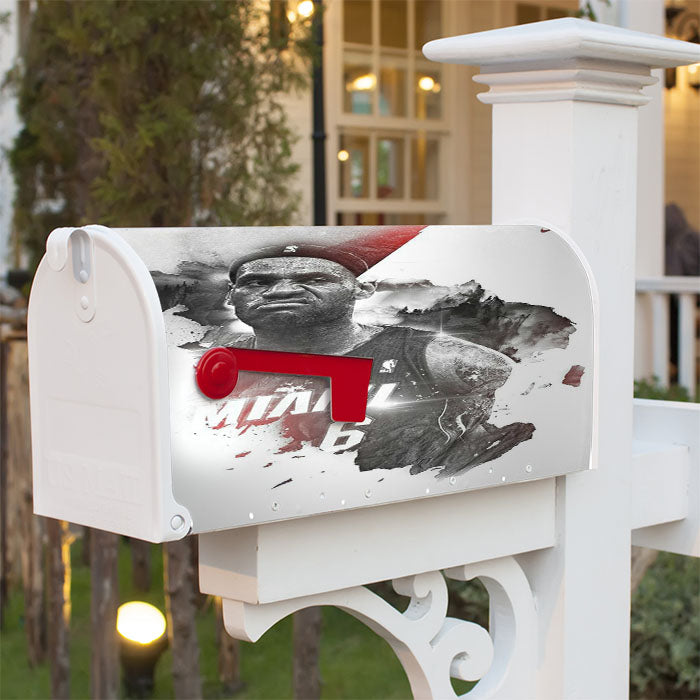 Miami 6 Nike Magnetic Mailbox Cover 18" X 21" Outdoor Decor