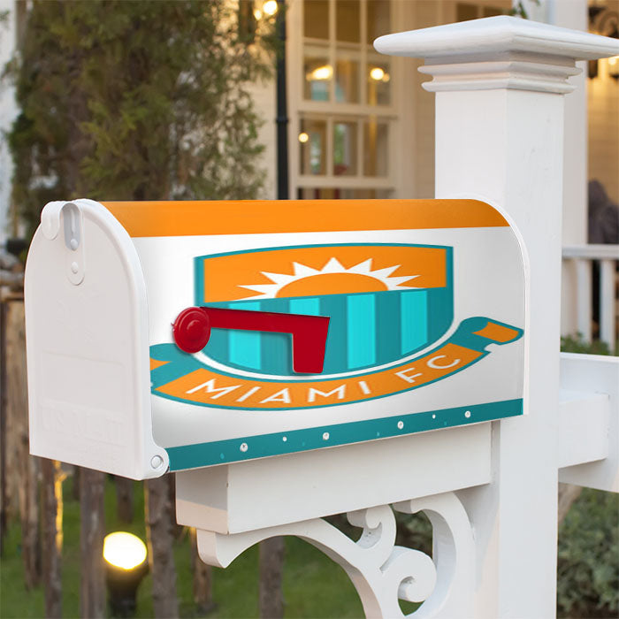 Miami Fc Magnetic Mailbox Cover 18" X 21" Outdoor Decor