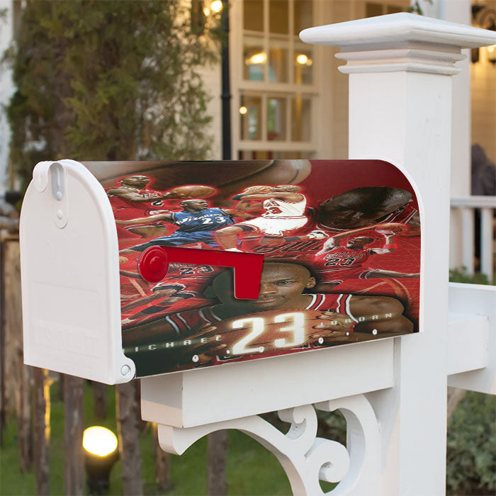 Michael Jordan Bulk Magnetic Mailbox Cover 18" X 21" Outdoor Decor