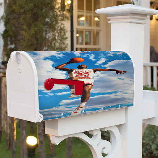 Michael Jordan Bulk 2 Magnetic Mailbox Cover 18" X 21" Outdoor Decor