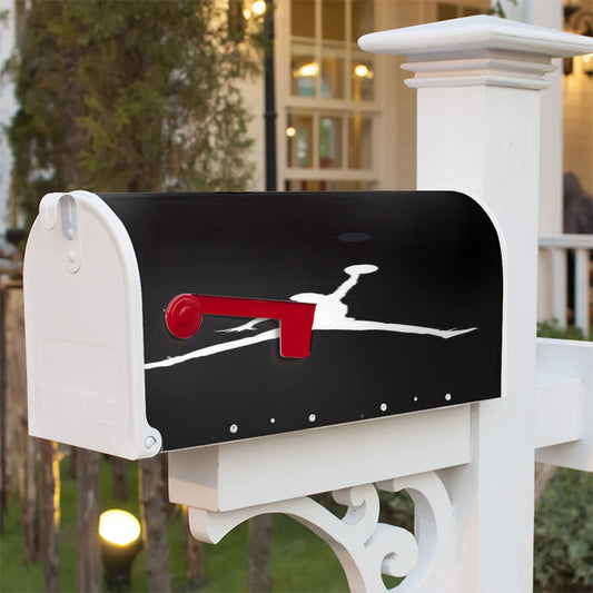 Michael Jordan Bw Logo Magnetic Mailbox Cover 18" X 21" Outdoor Decor