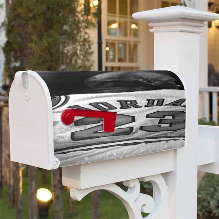 Michael Jordan Chicago Bulls Magnetic Mailbox Cover 18" X 21" Outdoor Decor