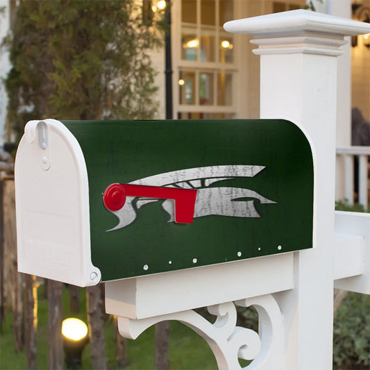 Michigan State Helm Magnetic Mailbox Cover 18" X 21" Outdoor Decor