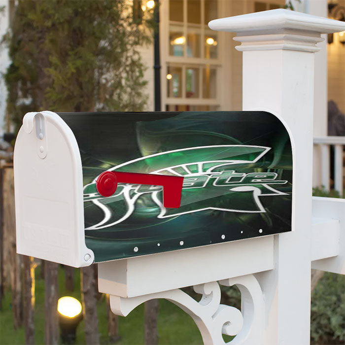 Michigan State Spartans Stylized Magnetic Mailbox Cover 18" X 21" Outdoor Decor