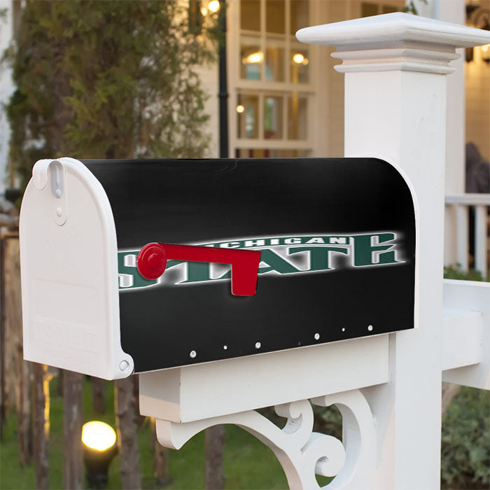 Michigan State Text Magnetic Mailbox Cover 18" X 21" Outdoor Decor