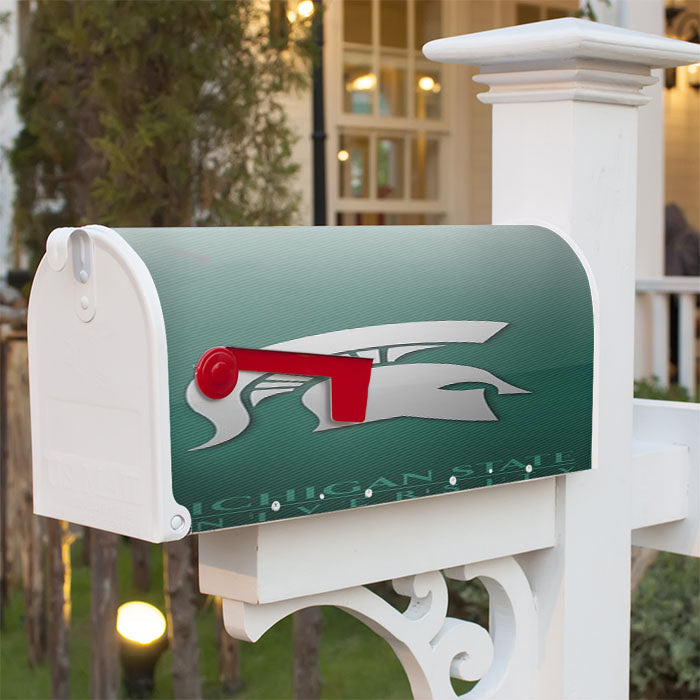 Michigan State University Magnetic Mailbox Cover 18" X 21" Outdoor Decor